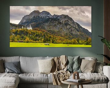 Neuschwanstein Castle by Walter G. Allgöwer