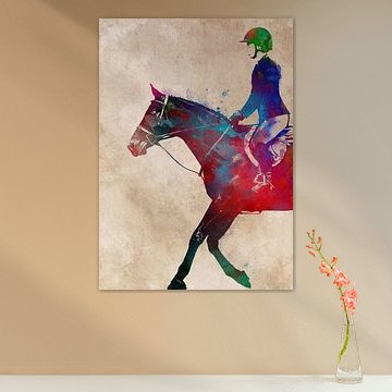 Horse Rider #rider #horse #sport by JBJart Justyna Jaszke