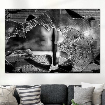 Broken glass by Frank Herrmann