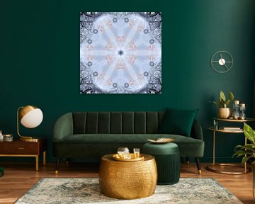 Mandala de perles - art photo