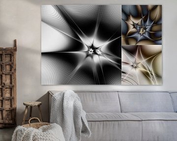 Elegant - leuchtender Stern von Claudia Gründler