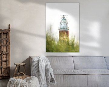 The Red Lighthouse of Texel by The Book of Wandering