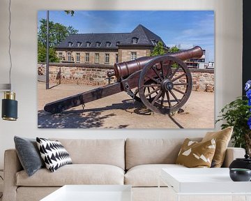 Alte Kanone, Alter Zoll, Bonn, North Rhine-Westphalia, Germany