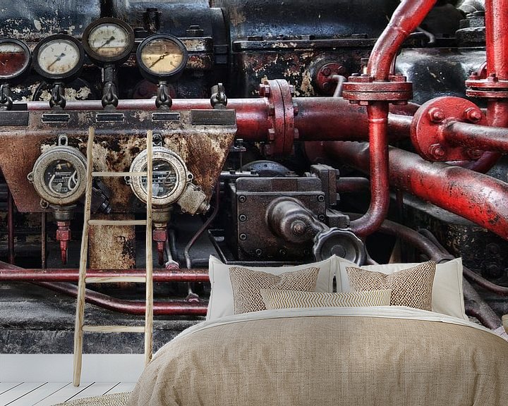 Impression: ancienne machine à vapeur sur Klaartje Majoor