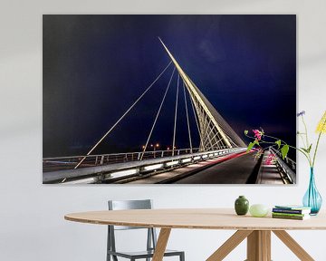 Calatrava-Brücke Die Harfe von Jolanda van Straaten
