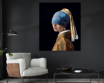 Girl with a Pearl Earring und eine Fehlfunktion im Kleiderschrank von Maarten Knops