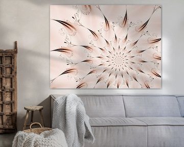 Flower Star Discreet by Claudia Gründler