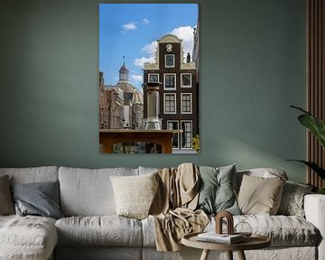Doorkijkje vanaf de Herengracht van Peter Bartelings