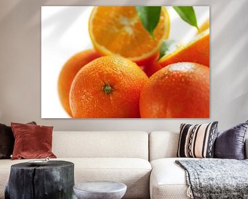 Oranges fraîches : un plaisir délicat sur Tanja Riedel