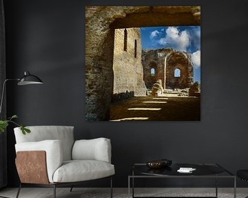 De ruïnes van Calabrië Italië