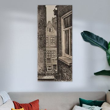 Amsterdam, Doorkijkje, Meijer Bleekrode, 1928