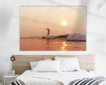 Sunset Surf  Slider van Ward Jonkman
