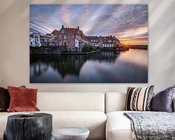 Sunrise in Enkhuizen by Dick Portegies