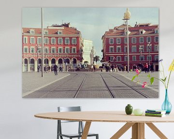 Stadscentrum van Nice, Frankrijk - Straatfotografie in Europa van Carolina Reina Photography