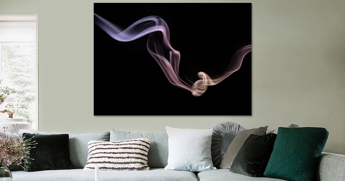 Rook 2 van Silvia Creemers op canvas, behang en meer