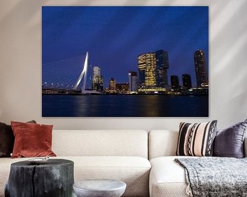 Rotterdam by night van Danique Verweij