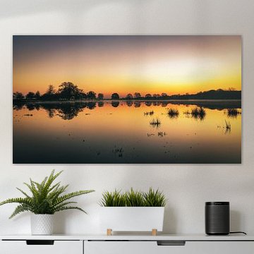 Kloosterveld au lever du soleil