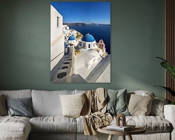 Santorini Greece by Achim Thomae