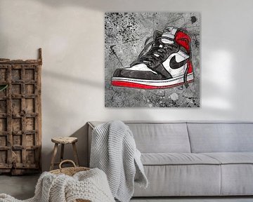 Air Jordan Grunge von Rene Ladenius Digital Art