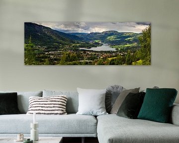 Vue de Gudbrandsdal, Norvège sur Adelheid Smitt