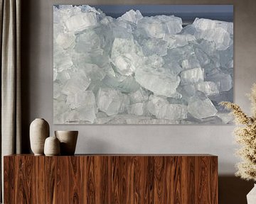 Kruiend ijs by Johan Kalthof