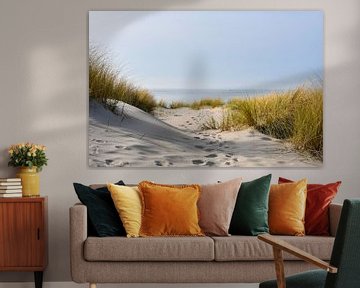 Footsteps through the dunes by Veelzijdig Zeeland