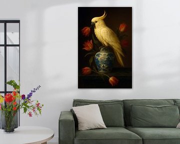 Stilleven Chique de gestolen Tulp van Moonheart Artworks