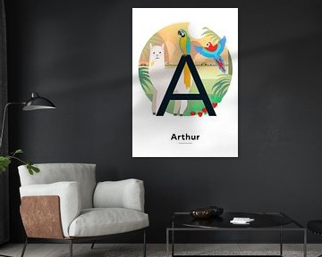 Poster du nom Arthur