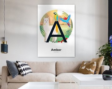 Poster du nom Amber