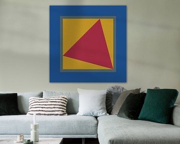 Driehoek in het kwadraat 1 van Andree Jakobson