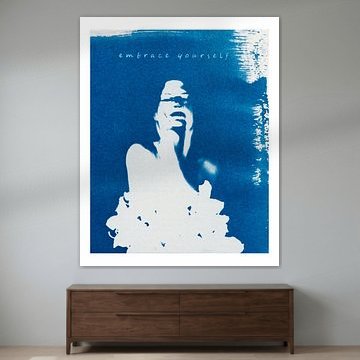 Embrace yourself (with white border)