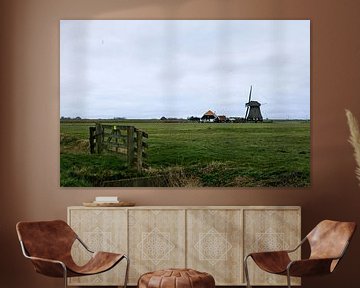 Bauernlandschaft, Pettemerpolder Nord-Holland