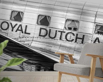 DC-3 staat te glimmen. van Johan Kalthof