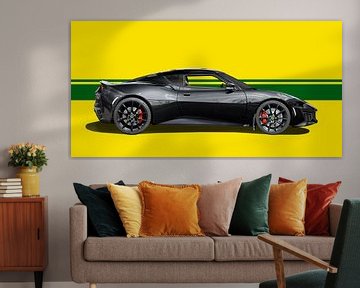 Lotus Evora 400 in origineel zwart