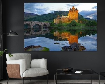 Le château d'Eilean Donan sur Reinhard  Pantke