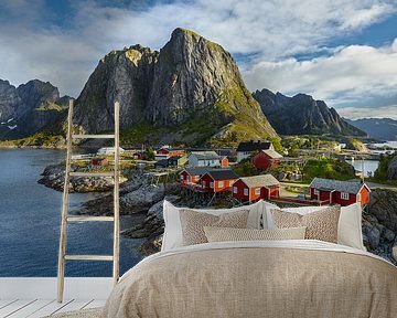 Fishing huts in Reine II by Rainer Mirau