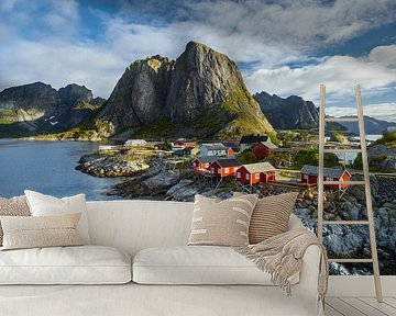 Fishing huts in Reine III by Rainer Mirau