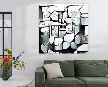 Abstract Inspiratie LXXXVI van Maurice Dawson