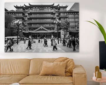 Großer Buddha-Tempel, Guangzhou, China von Vincent de Moor