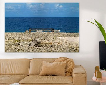 National Park Shete Boka auf Curacao. von rene marcel originals