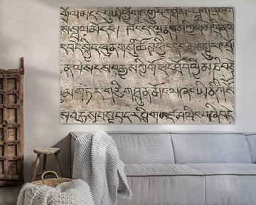 Engravings in Sanskrit by Affect Fotografie