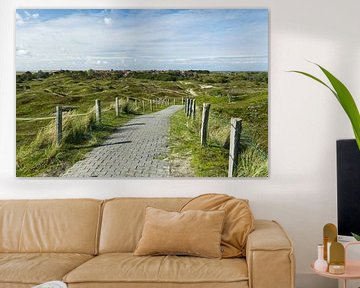Hiking trail on the island of Baltrum 2 by Anja B. Schäfer