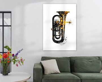 Tuba nusic instrument art #tuba von JBJart Justyna Jaszke
