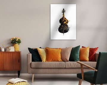 Cello Musikinstrument Kunst #cello von JBJart Justyna Jaszke