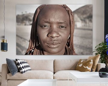 Himba Woman Portrait 4/4 van BL Photography