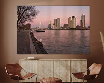 Skyline Kop van Zuid Rotterdam van EdsCaptures fotografie