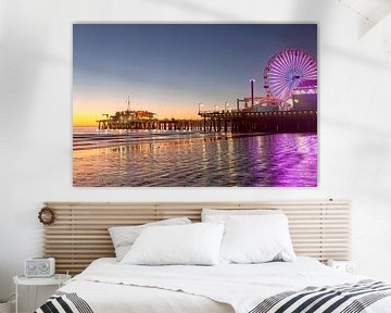 Santa Monica Pier by Peter Schickert