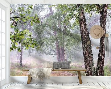 Misty forest on the Veluwe - part 2 by Monique van Genderen (in2pictures.nl fotografie)