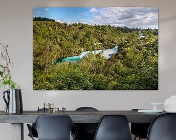 Chutes Huka près de Taupo, Nouvelle-Zélande sur Christian Müringer