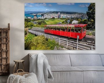 Cable Car Bahn in Wellington, Neuseeland